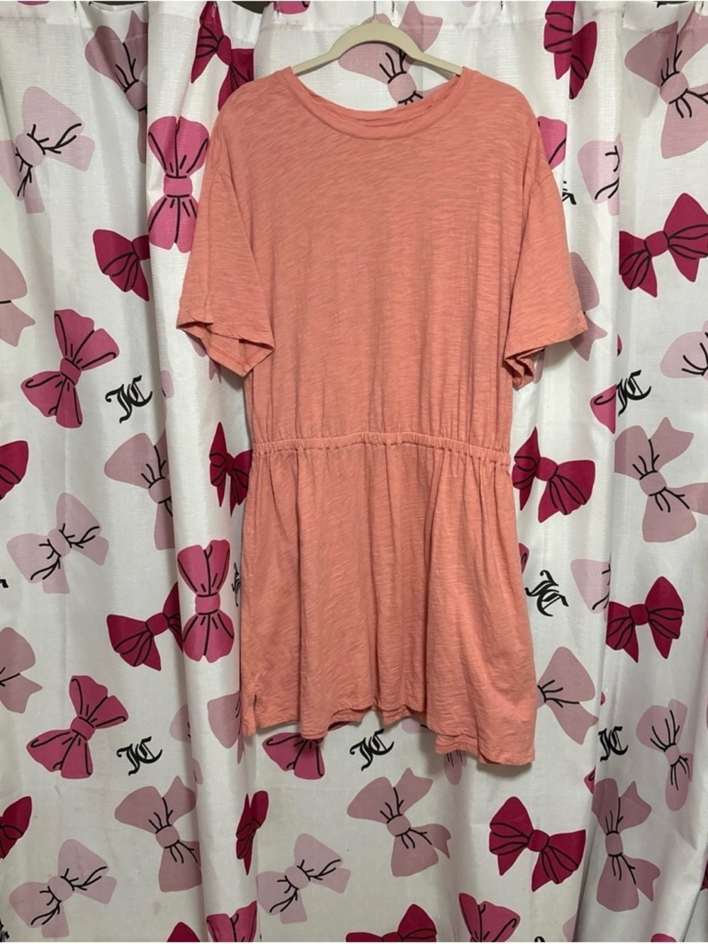 Old Navy Coral Pink Mini Dress